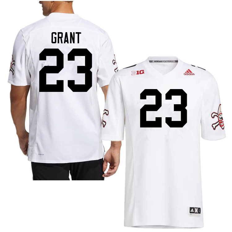 Men #23 Anthony Grant Nebraska Cornhuskers College Football Jerseys Sale-Strategy - Click Image to Close